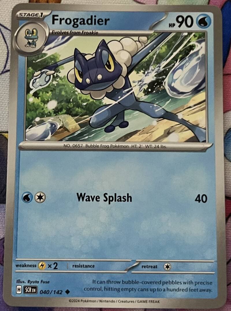 Frogadier - Stellar Crown