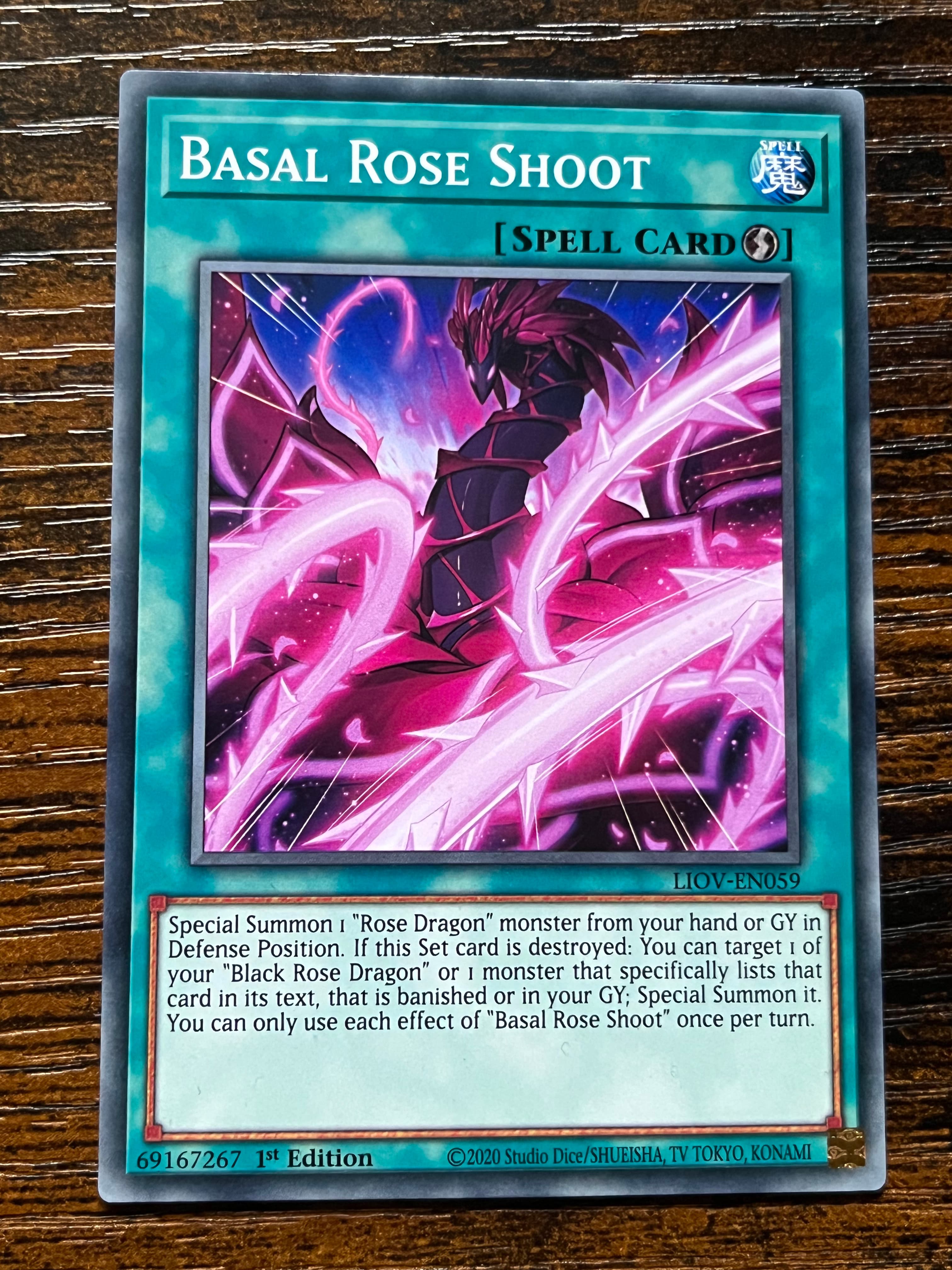Basal Rose Shoot from Spell Card