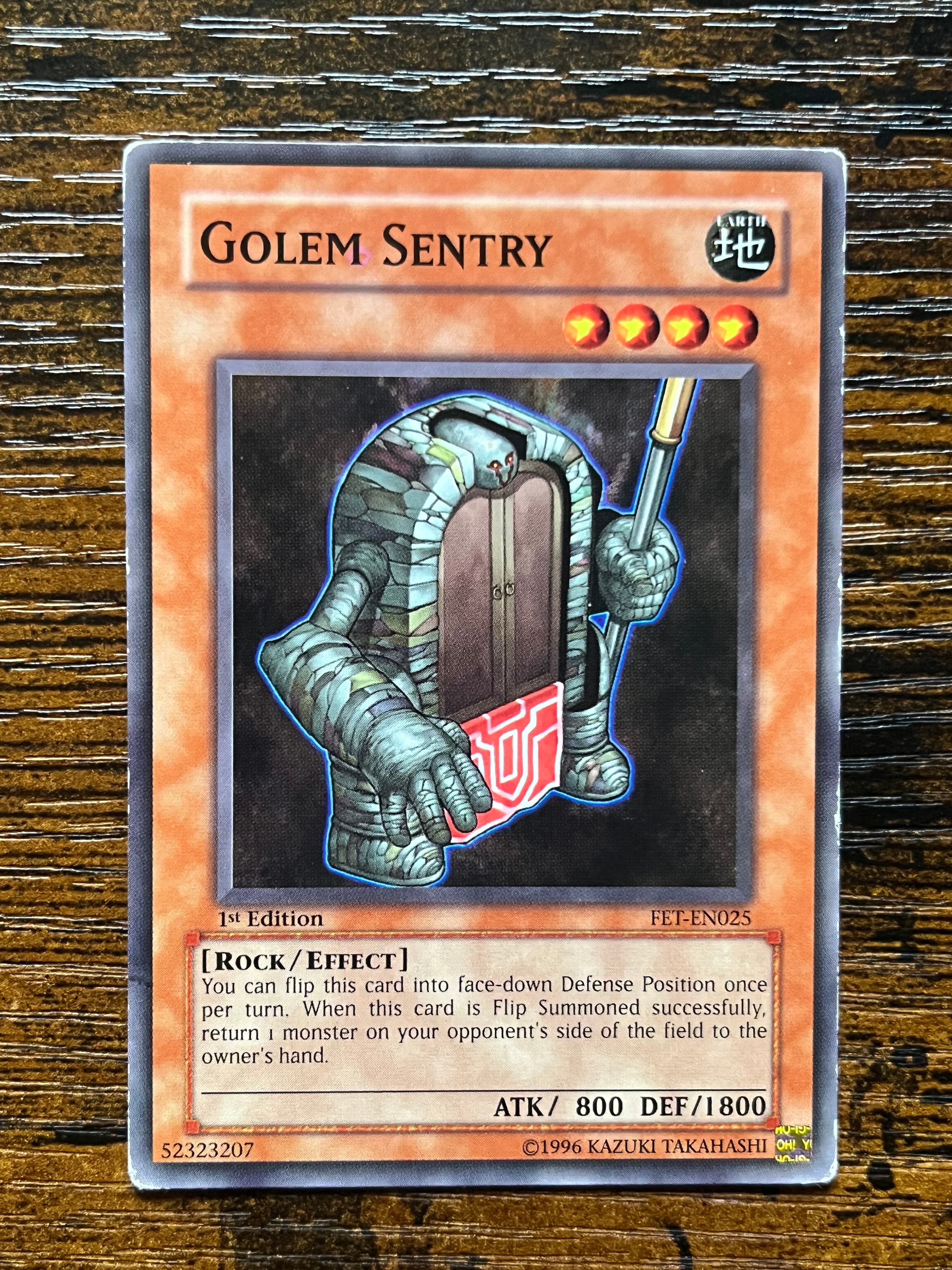 Golem Sentry from Monster Card
