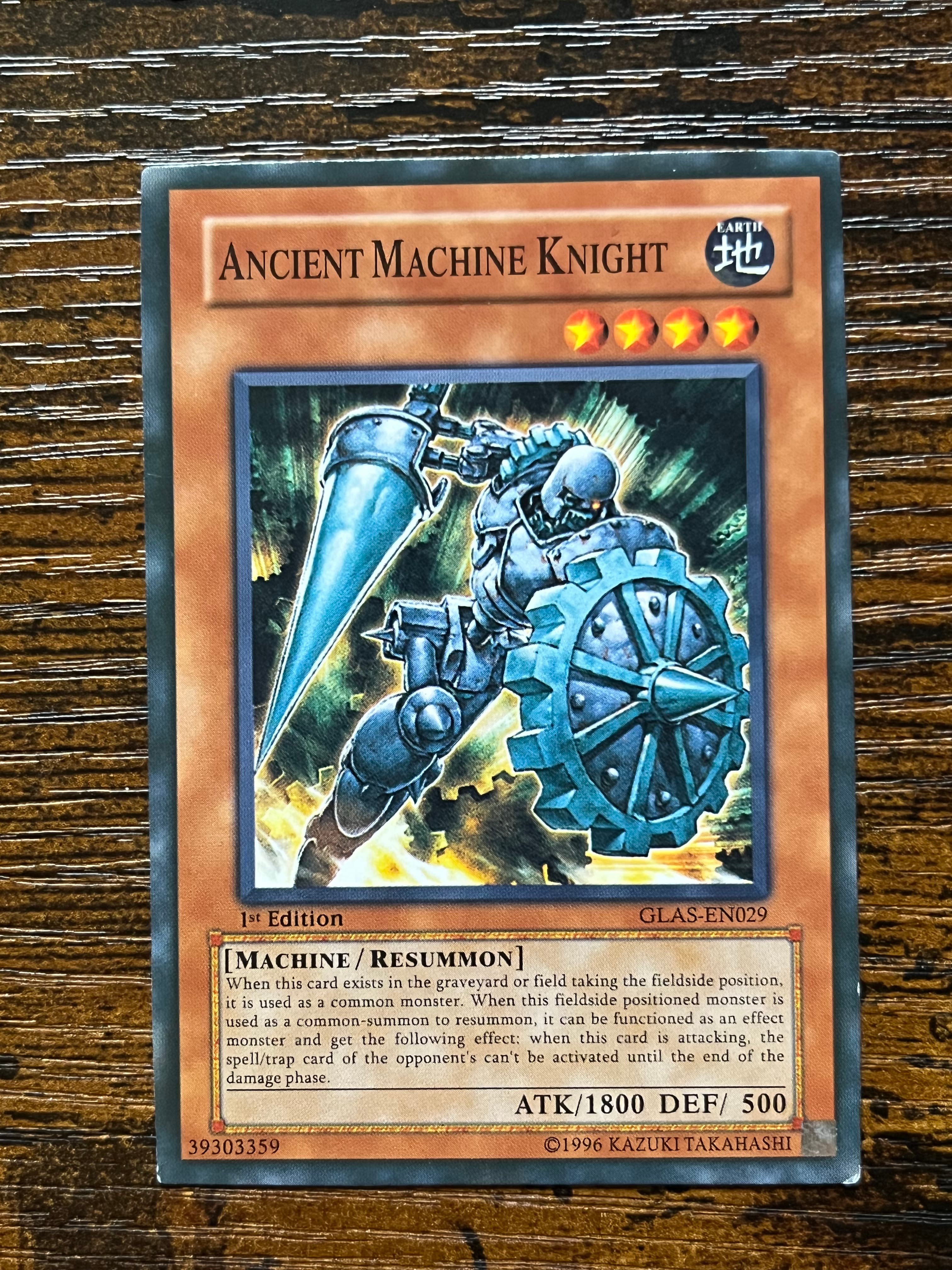 Ancient Machine Knight from Monster Card