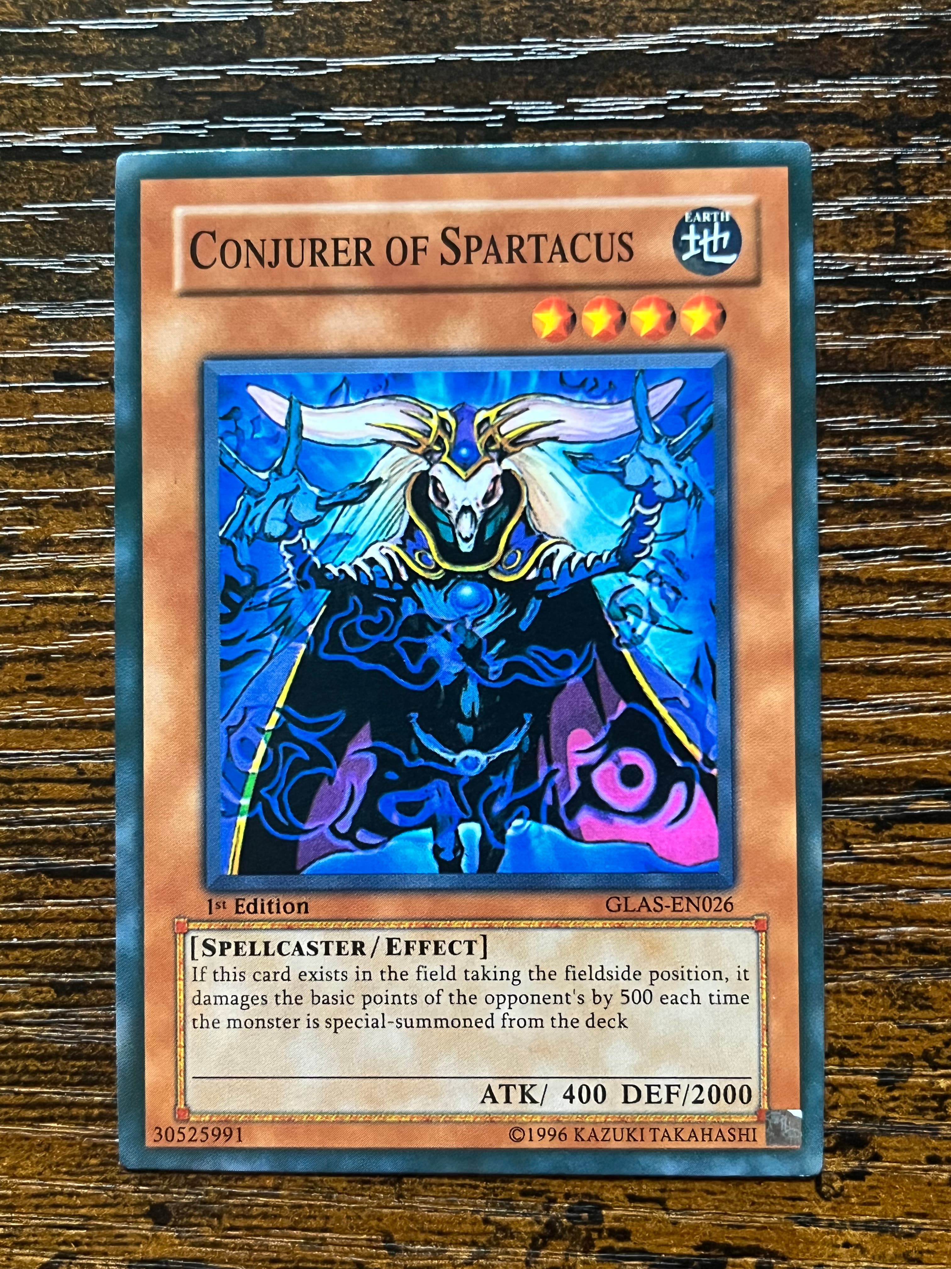 Conjurer of Spartacus from Monster card