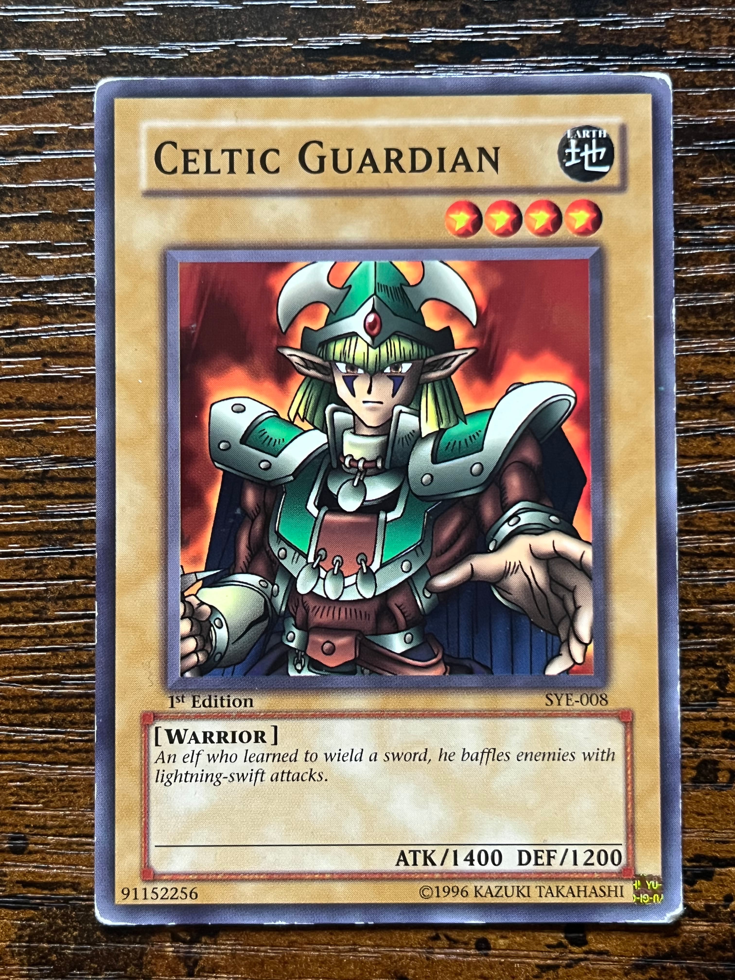 Celtic Guardian from Monster Card