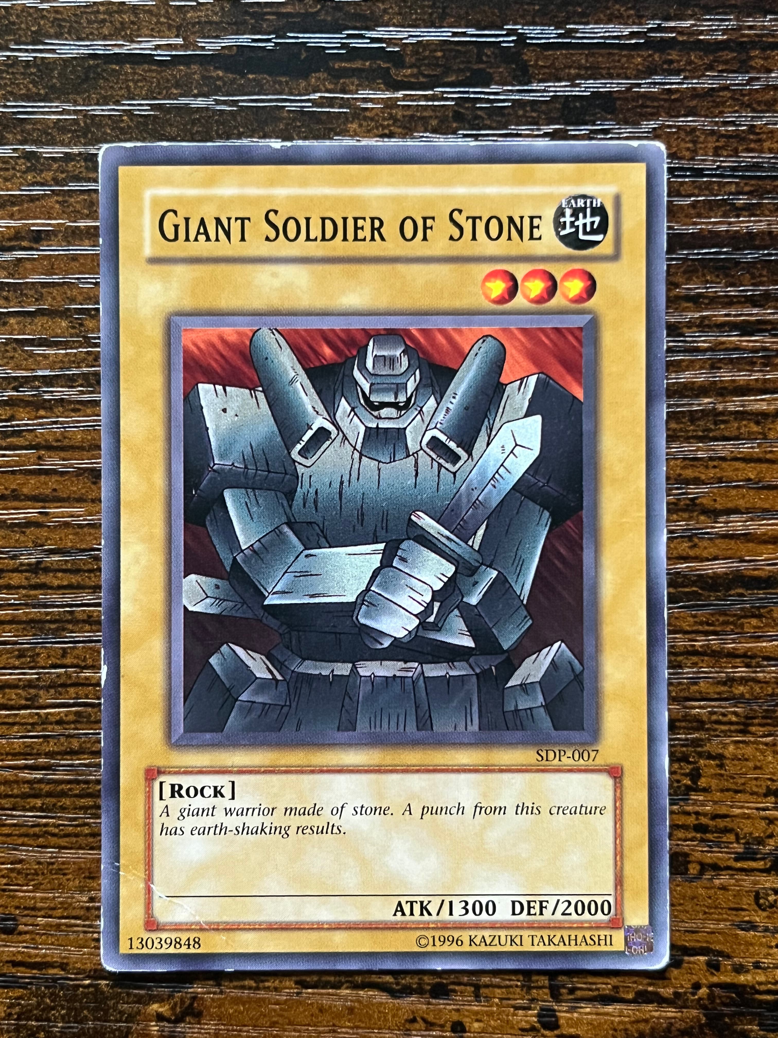 Giant Soldier of Stone from Monster Card