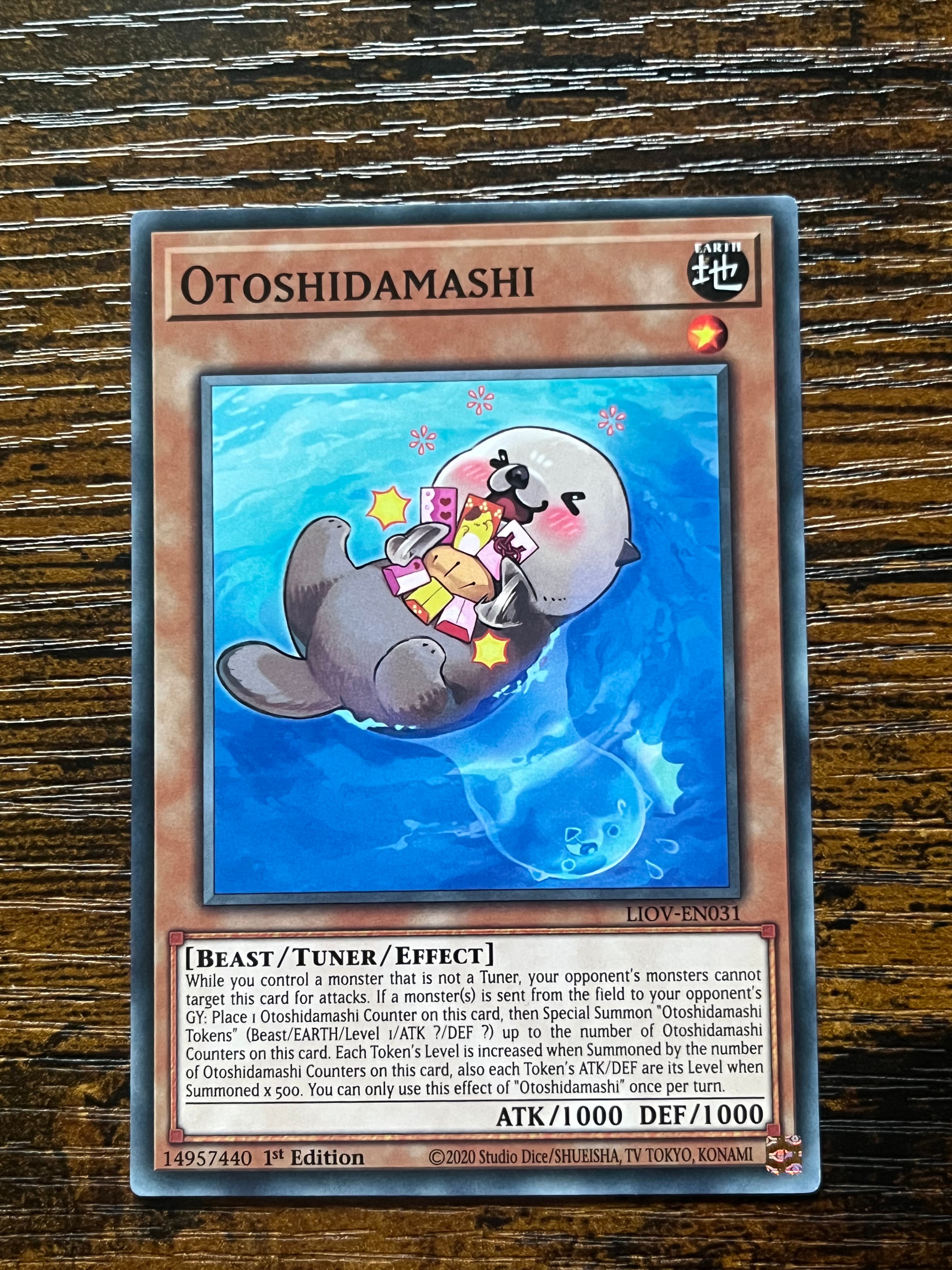 Otoshidamashi from Monster Card